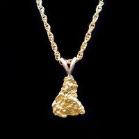 GOLD NUGGET PENDANT